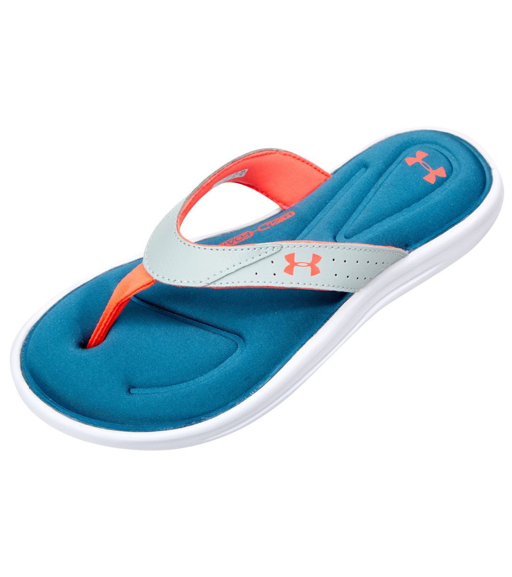 under armour women's marbella v flip flops