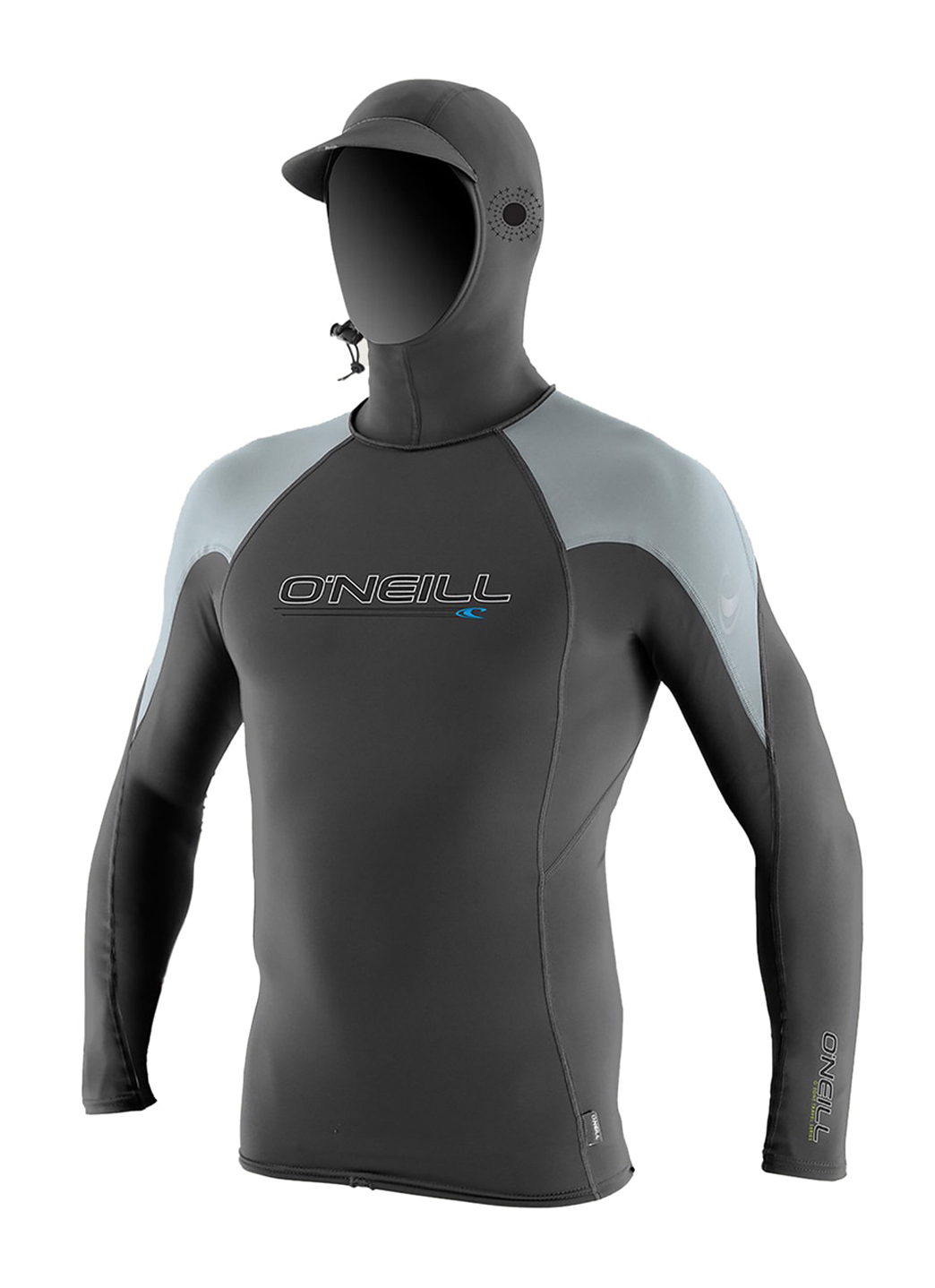 O'Neill Men's Skins O'Zone Long Sleeve Hooded Rashguard at SwimOutlet