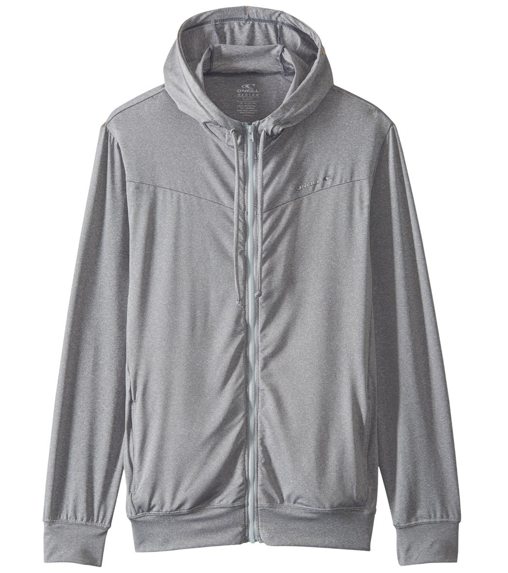 Long Sleeve Sun Hoodie ONeill Wetsuits Mens Oneill Hybrid UPF 50 Sports