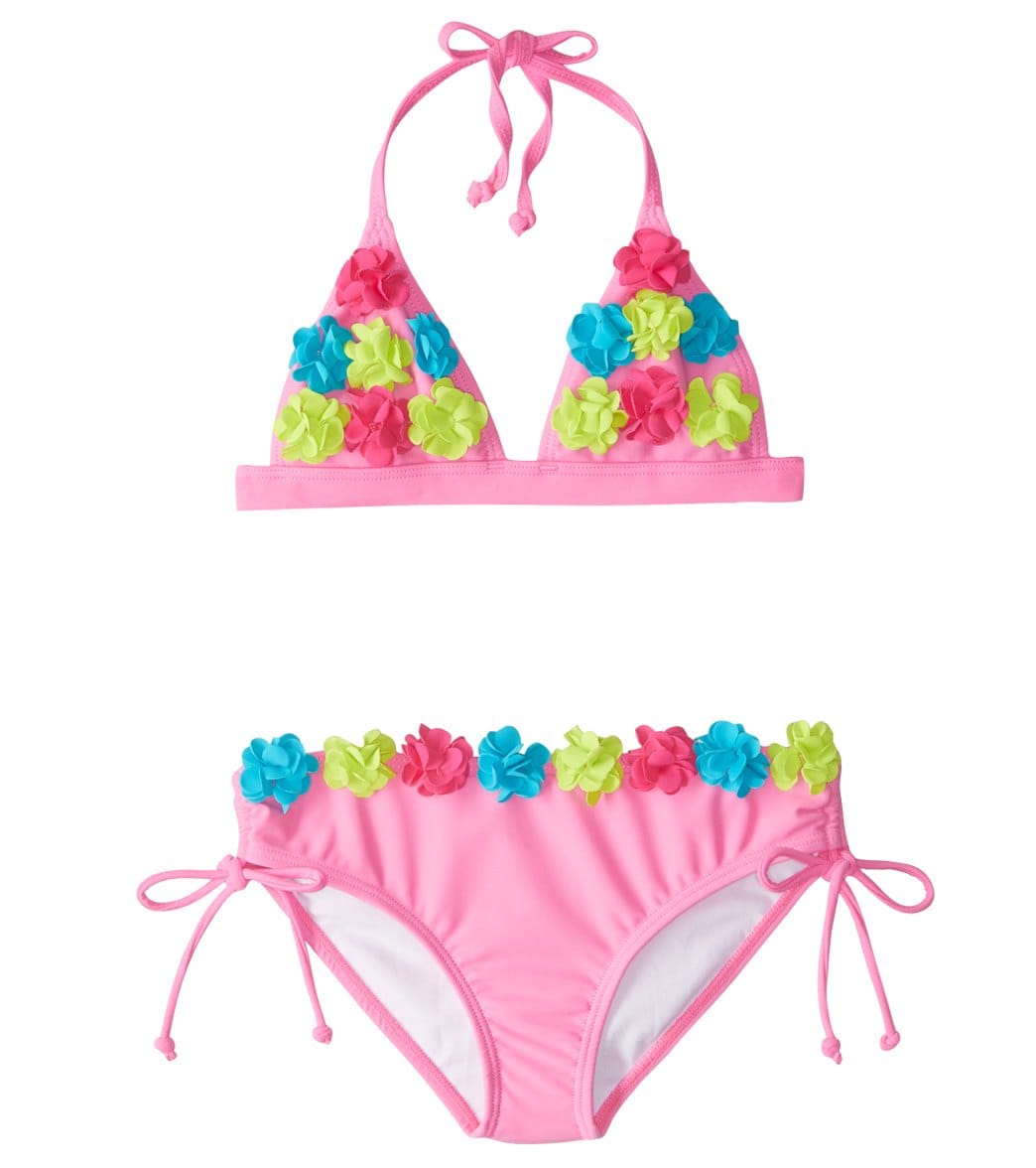 Limeapple UPF 50+ Ginger Two Piece Bikini Set (6mos4T) at