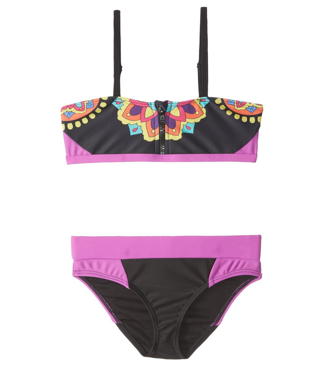Limeapple UPF 50+ Cass Two Piece Bikini Set (416) at
