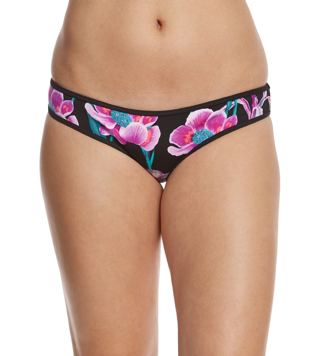 Body Glove Swimwear Oria Lola Bikini Bottom - Black Large Mirco/Nylon/Spandex - Swimoutlet.com