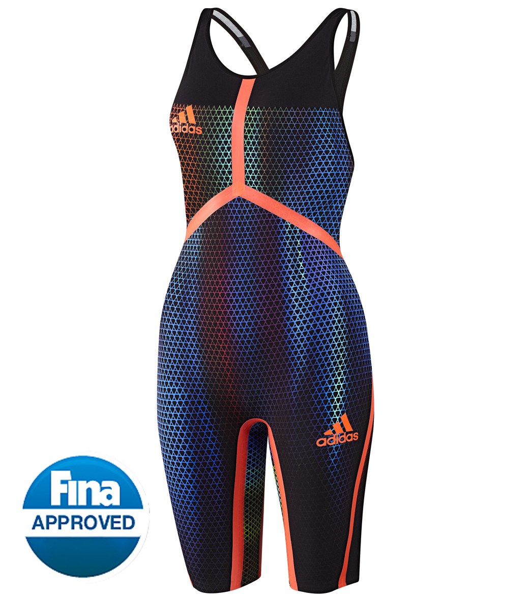 Adidas Women's Adizero XVI Breaststroke Open Back Tech Suit at