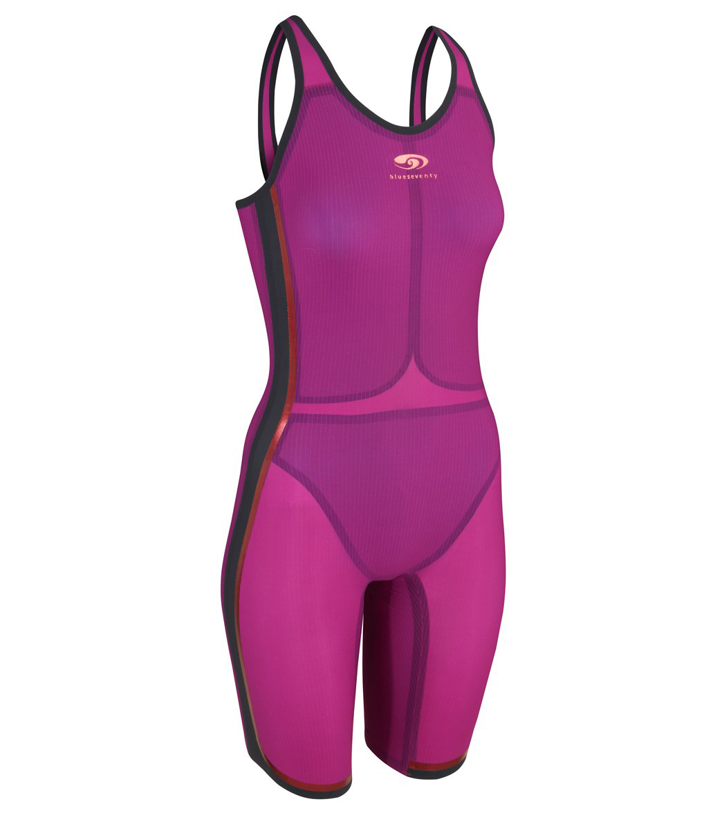 Blueseventy Women's Nero R10 Kneeskin Tech Suit Swimsuit - Electric Purple 30 Polyamide/Elastane - Swimoutlet.com