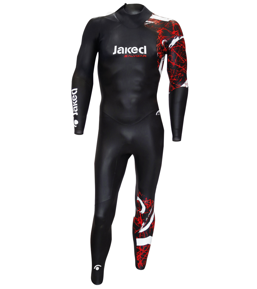 Jaked Men's One Thickness Fullsleeve Triathlon Wetsuit at SwimOutlet