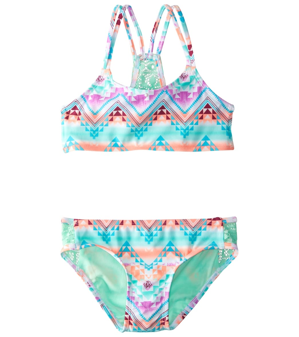 Gossip Girls' Desert Mirage Bikini Set (7-16) at SwimOutlet.com