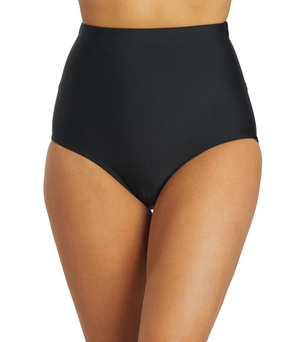 ClubSwim Ultra High Waist Swim Brief Bottom at