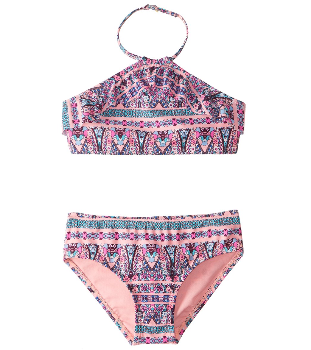 Hula Star Girls' Gypsy Princess Bikini Set (4-6X) at SwimOutlet.com