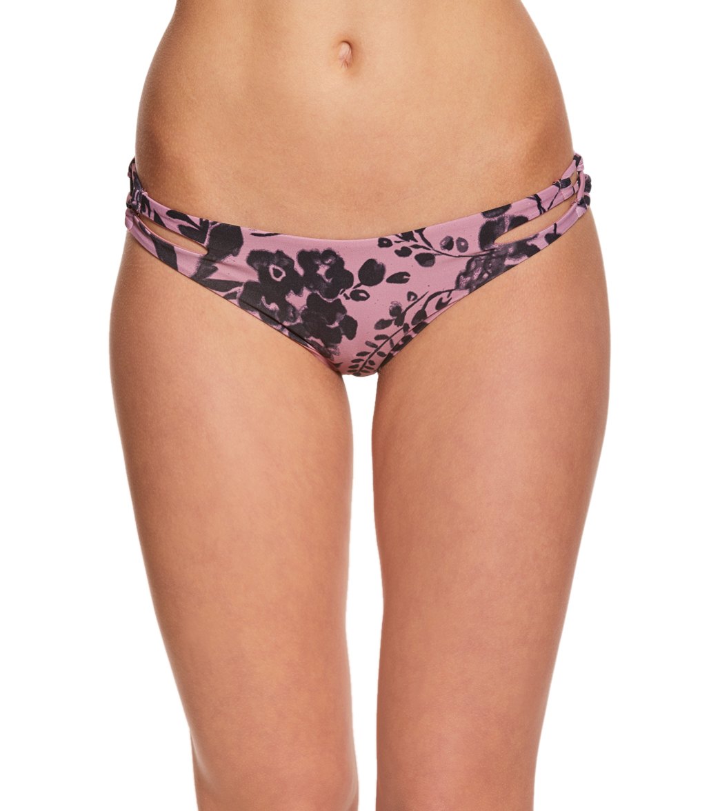 O'neill Swimwear Luna Loop Side Bikini Bottom - Lilac Large Polyamide/Elastane - Swimoutlet.com