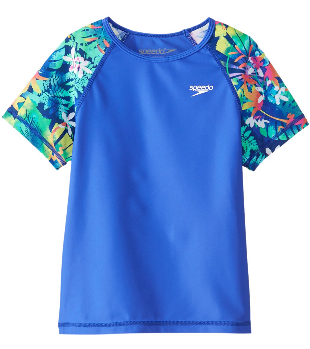 speedo rash guard kids