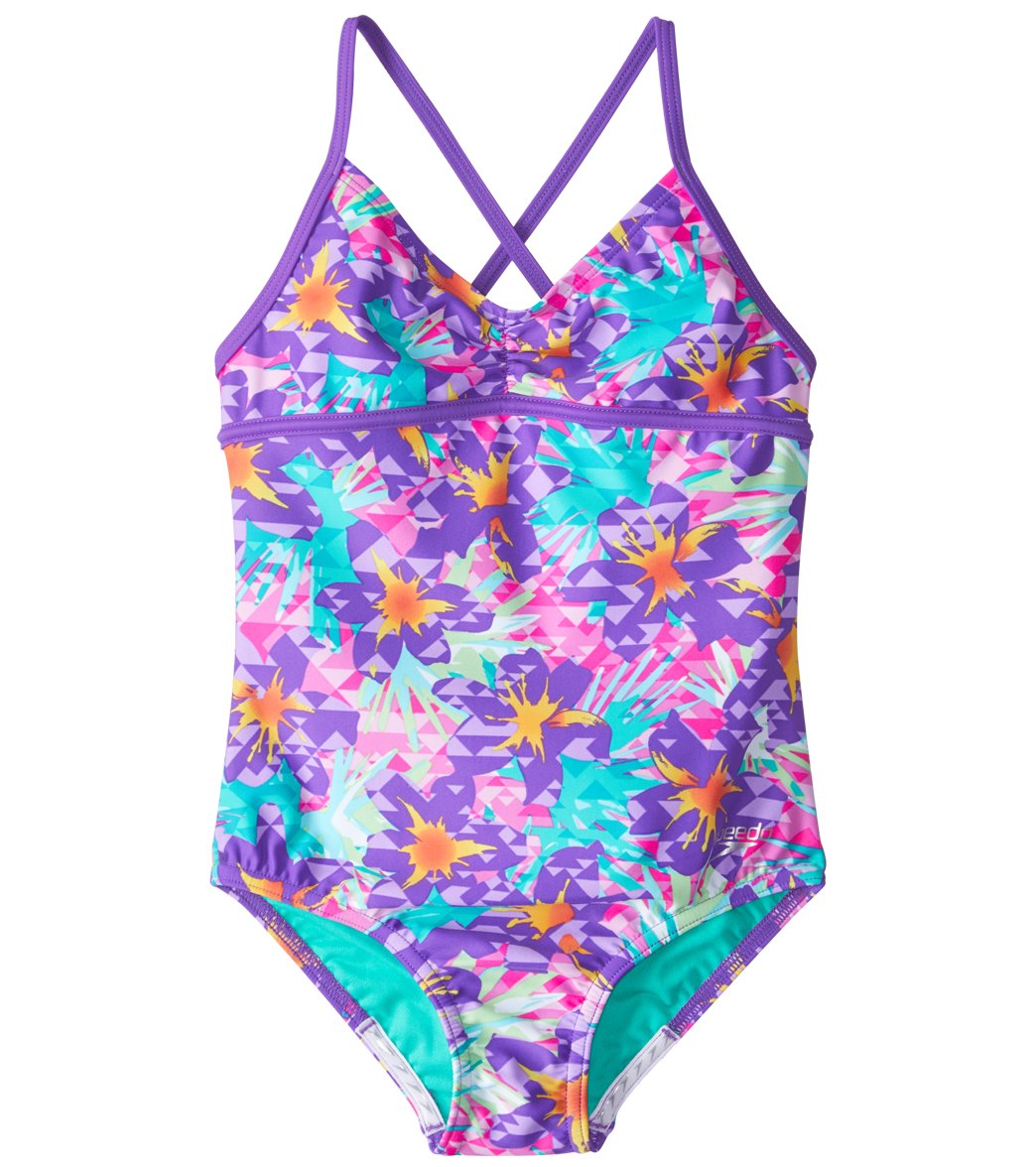 speedo floral swimsuit