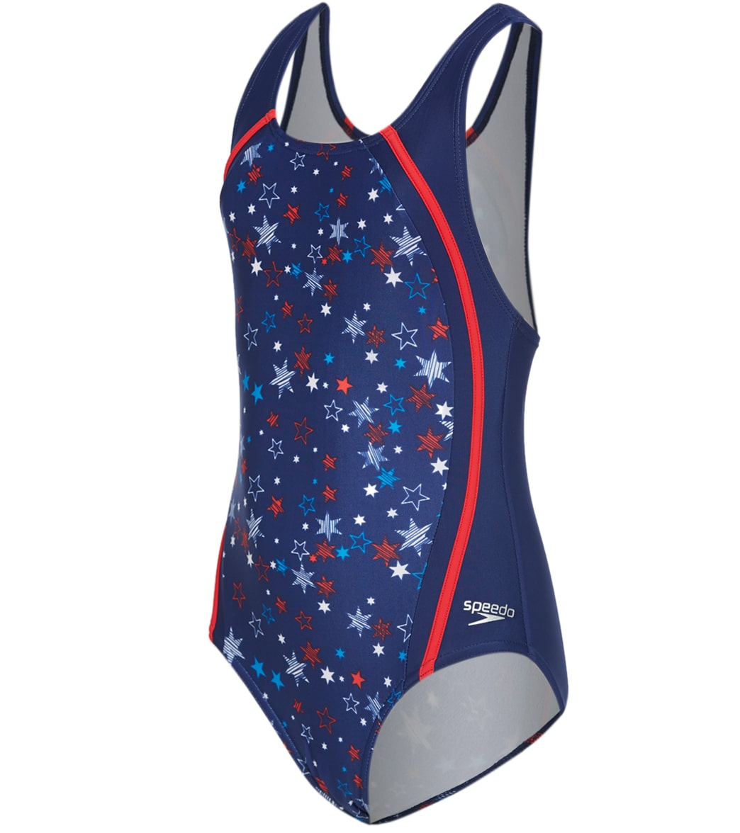 speedo girls one piece