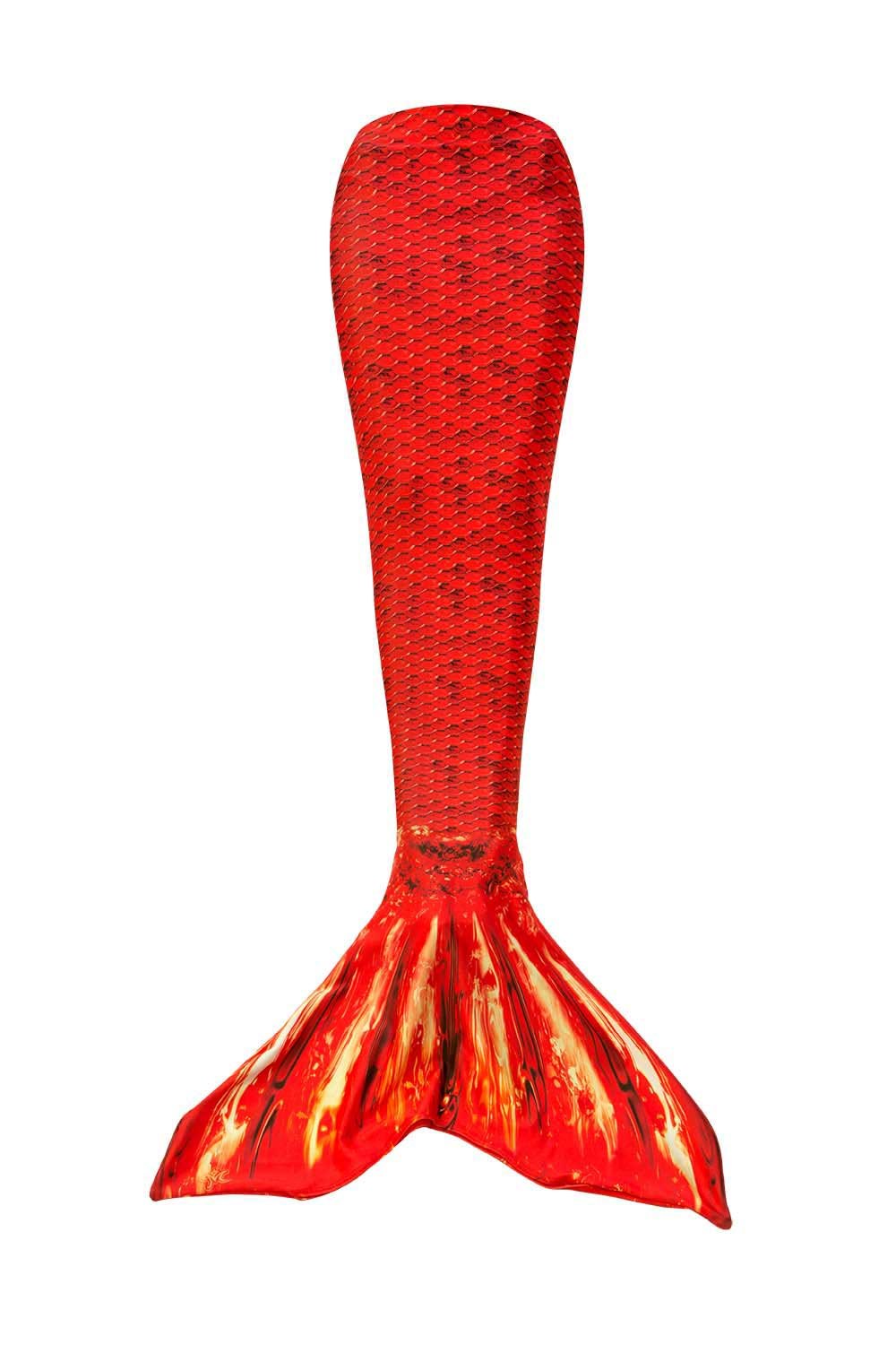 Fin Fun Scarlets Rio Red Mermaid Tail Skin Childyouthadult At