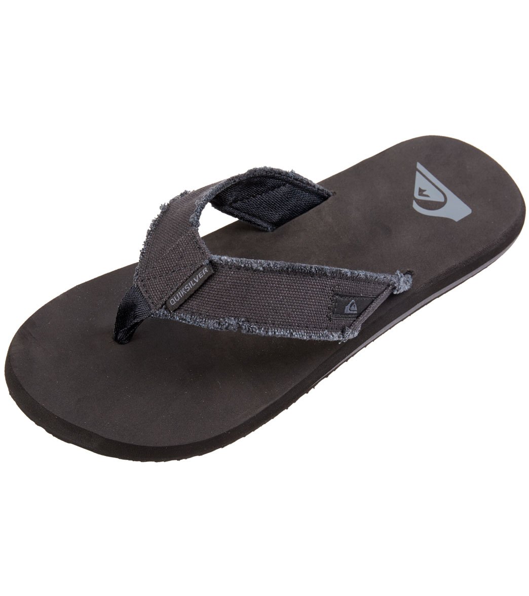 Quiksilver Men's Monkey Abyss Flip Flop at SwimOutlet.com