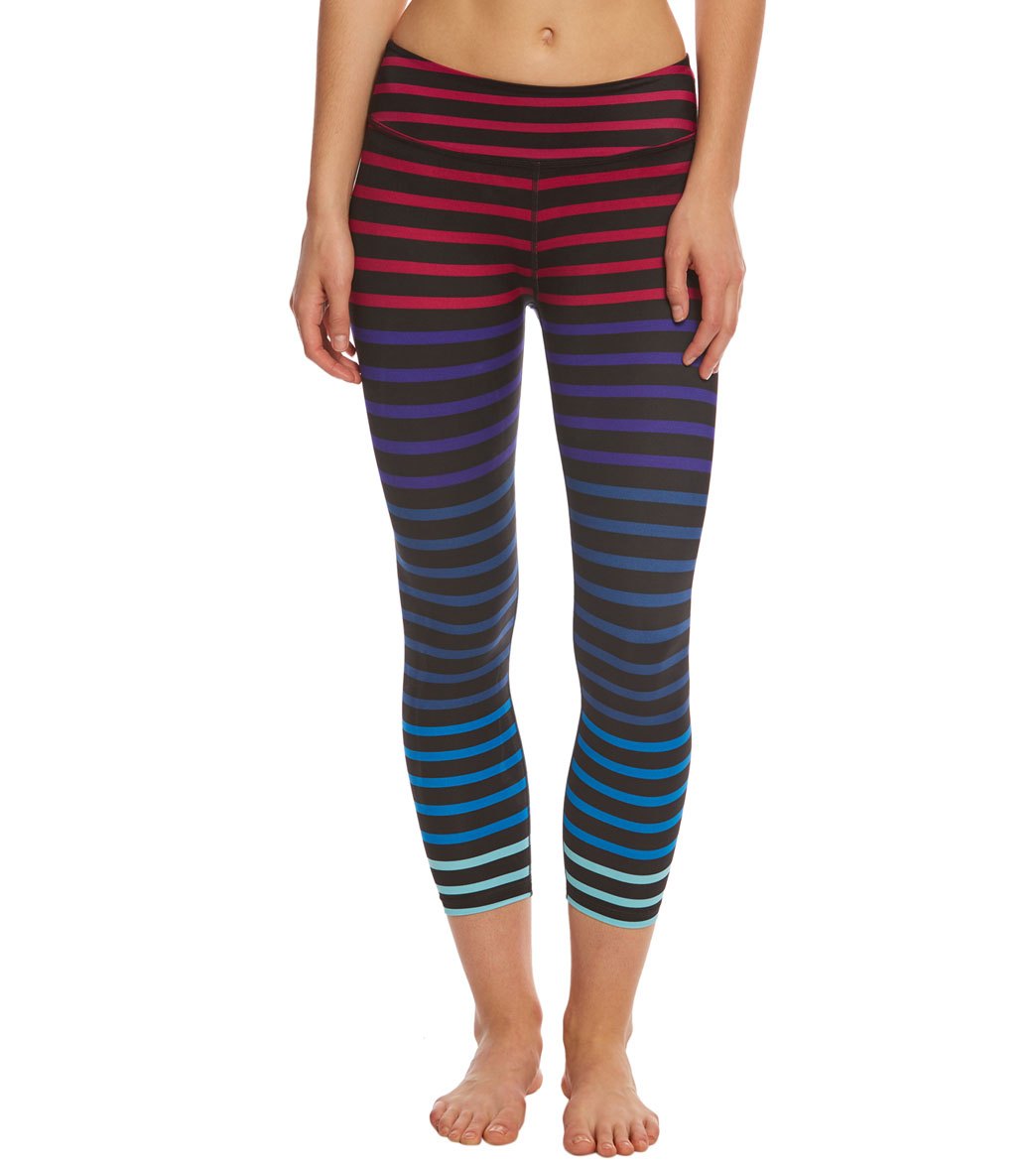 Beyond Yoga Lux Print Yoga Capris at YogaOutlet.com - Free Shipping