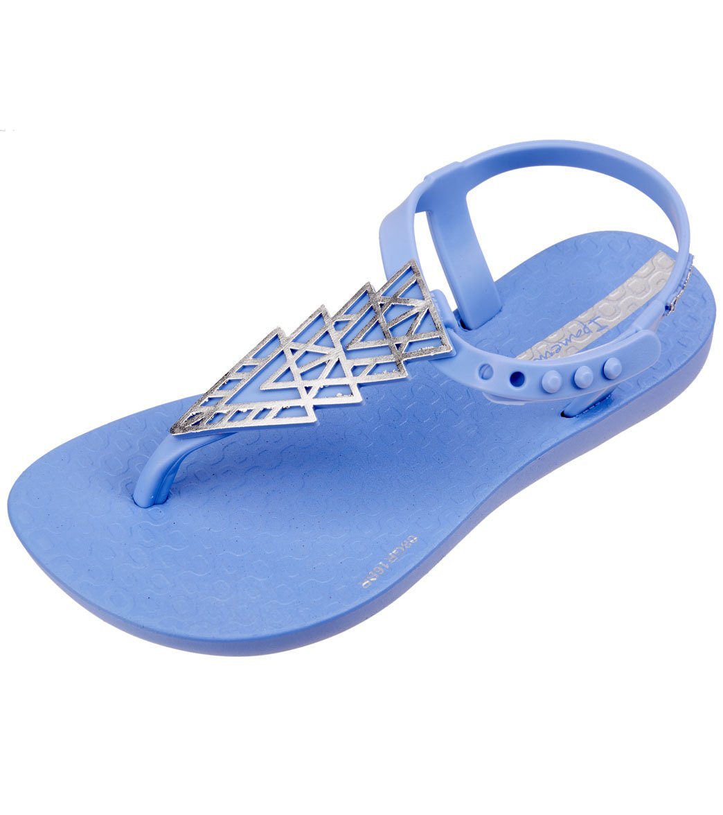 Ipanema Girl's Deco Kids Sandals - Blue 10/11 Plastic - Swimoutlet.com