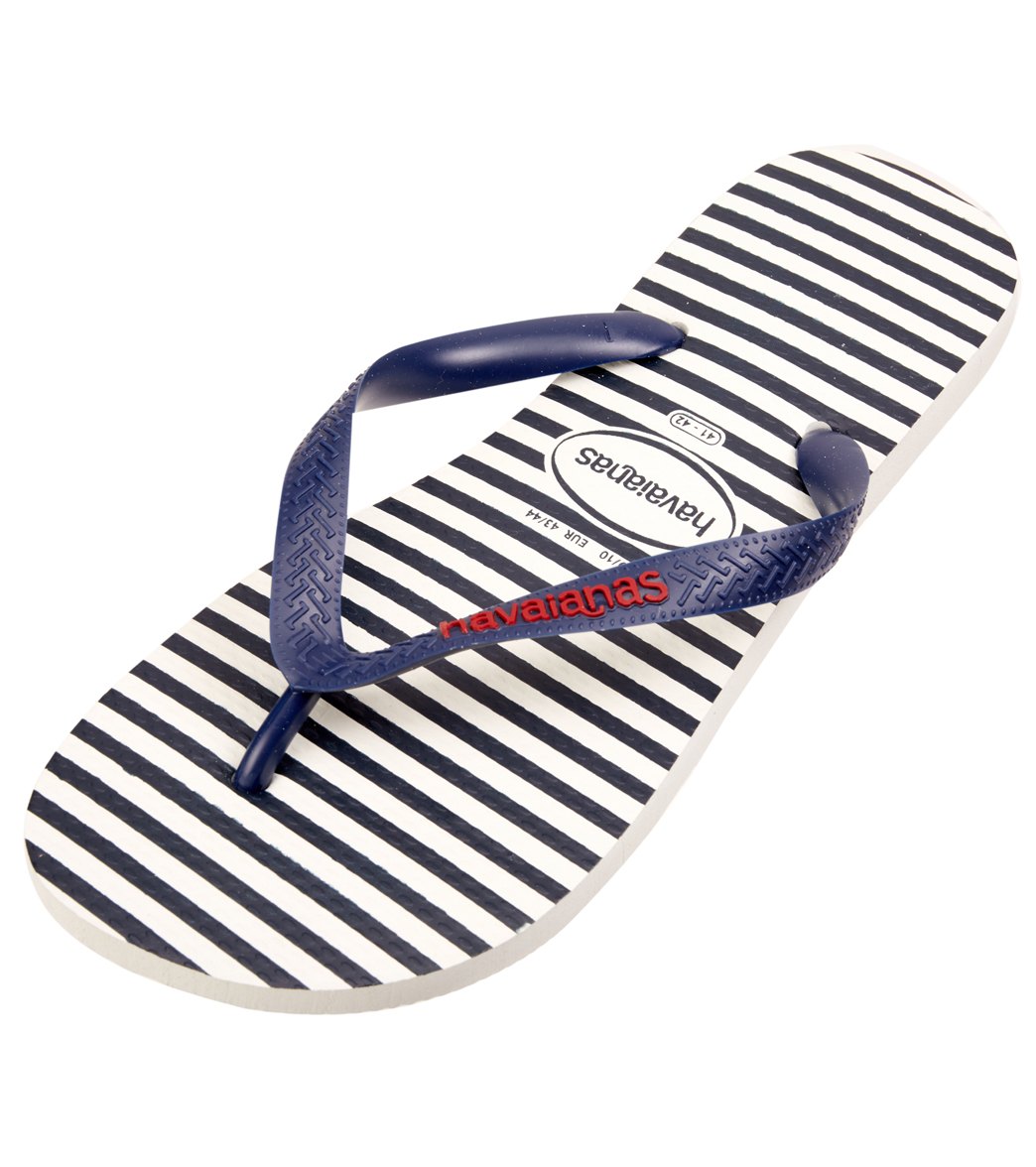 nautical flip flops