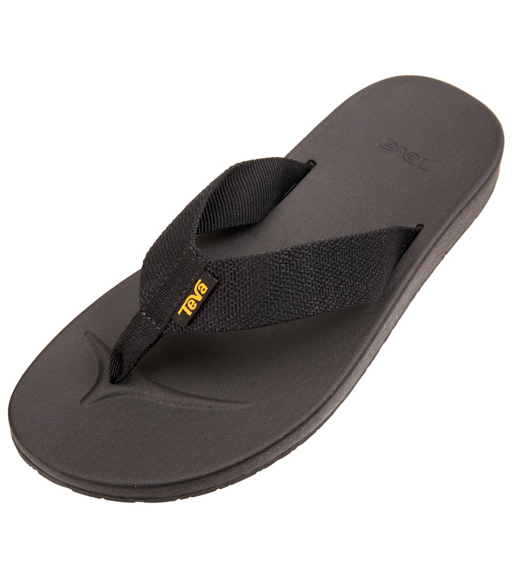 blue teva flip flops