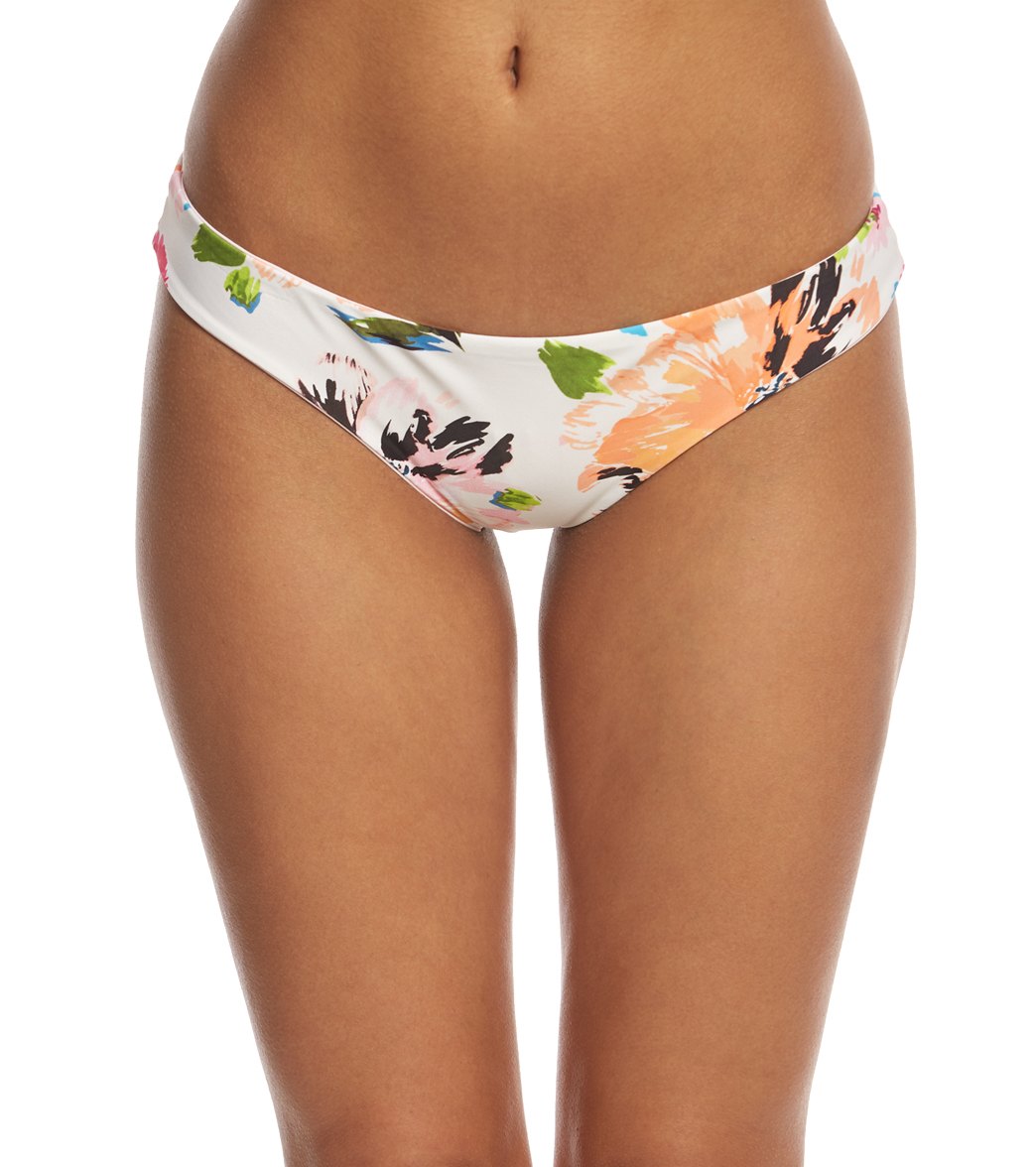 B.swim Hanalei Fields Havana Reverse Bikini Bottom - Xl Nylon/Spandex - Swimoutlet.com