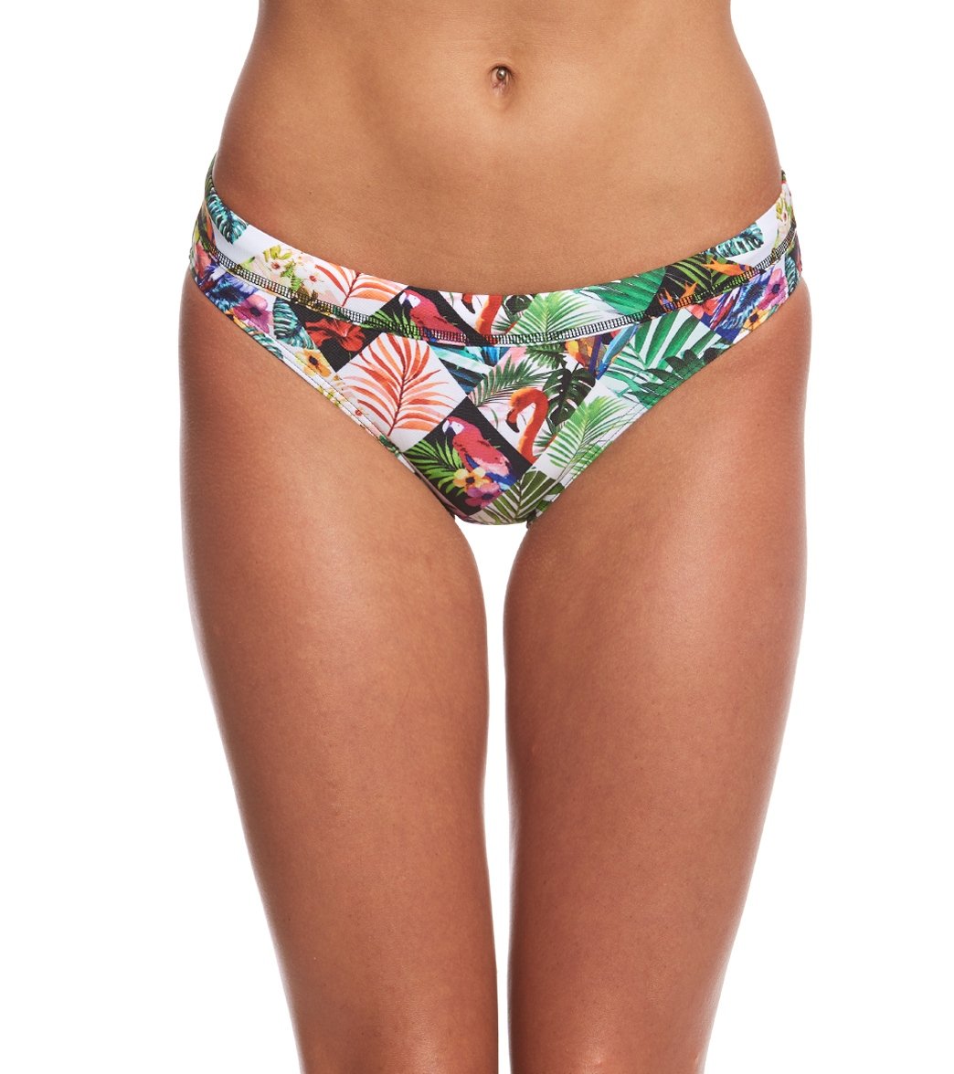 Funkita Women's Jungle Jam Bikini Bottom - Multi 34 Polyester - Swimoutlet.com