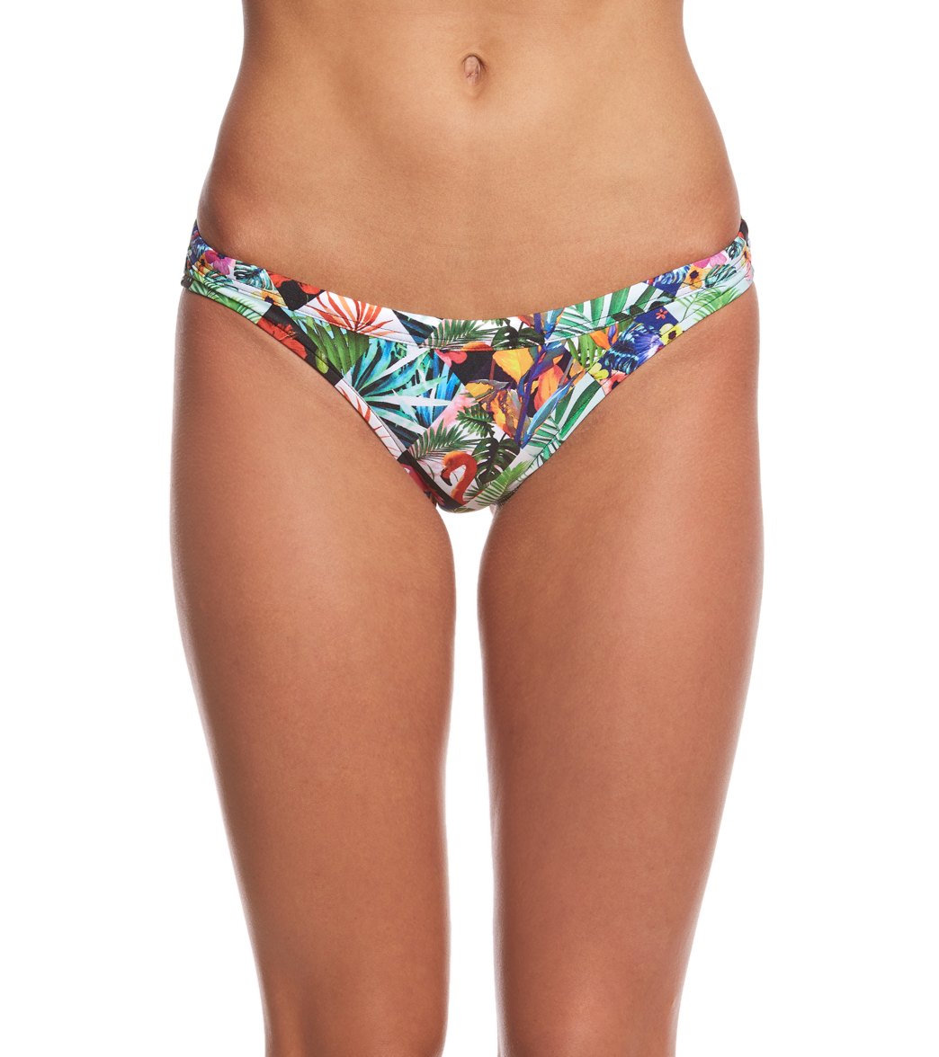 Funkita Women's Jungle Jam Hipster Bikini Bottom - Multi 32 Polyester - Swimoutlet.com