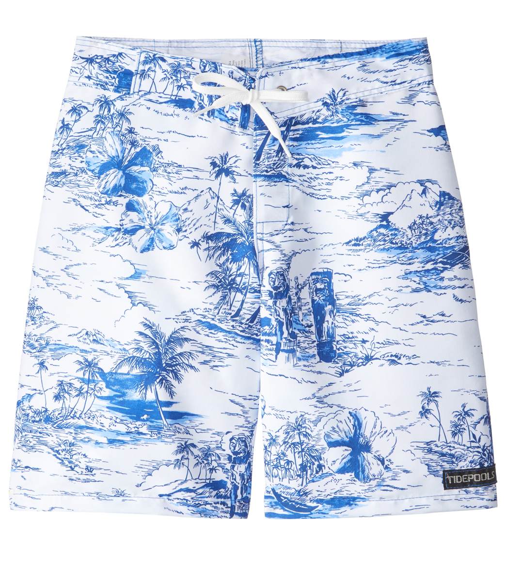 Tidepools Boys' Tradewinds Surf Trunks Toddler - X-Small 2/3 Polyester - Swimoutlet.com