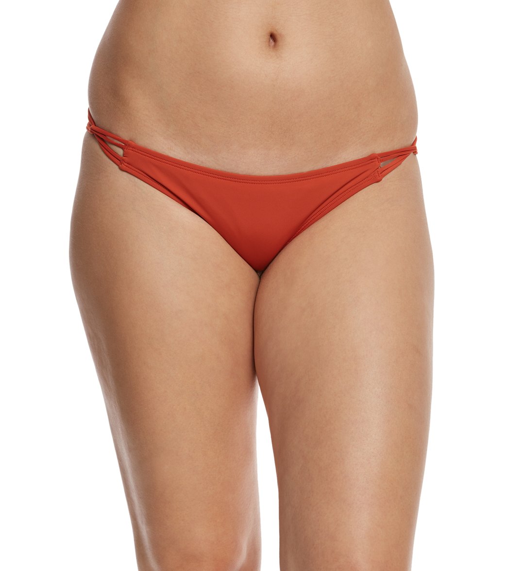 Eidon Swimwear Solid Mila Bikini Bottom at