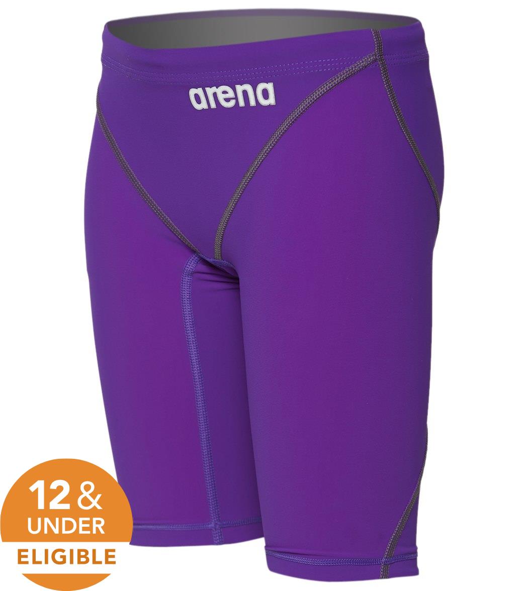 Arena Boys' Powerskin St 2.0 Jammer Tech Suit Swimsuit - Purple 22 Polyamide/Elastane - Swimoutlet.com
