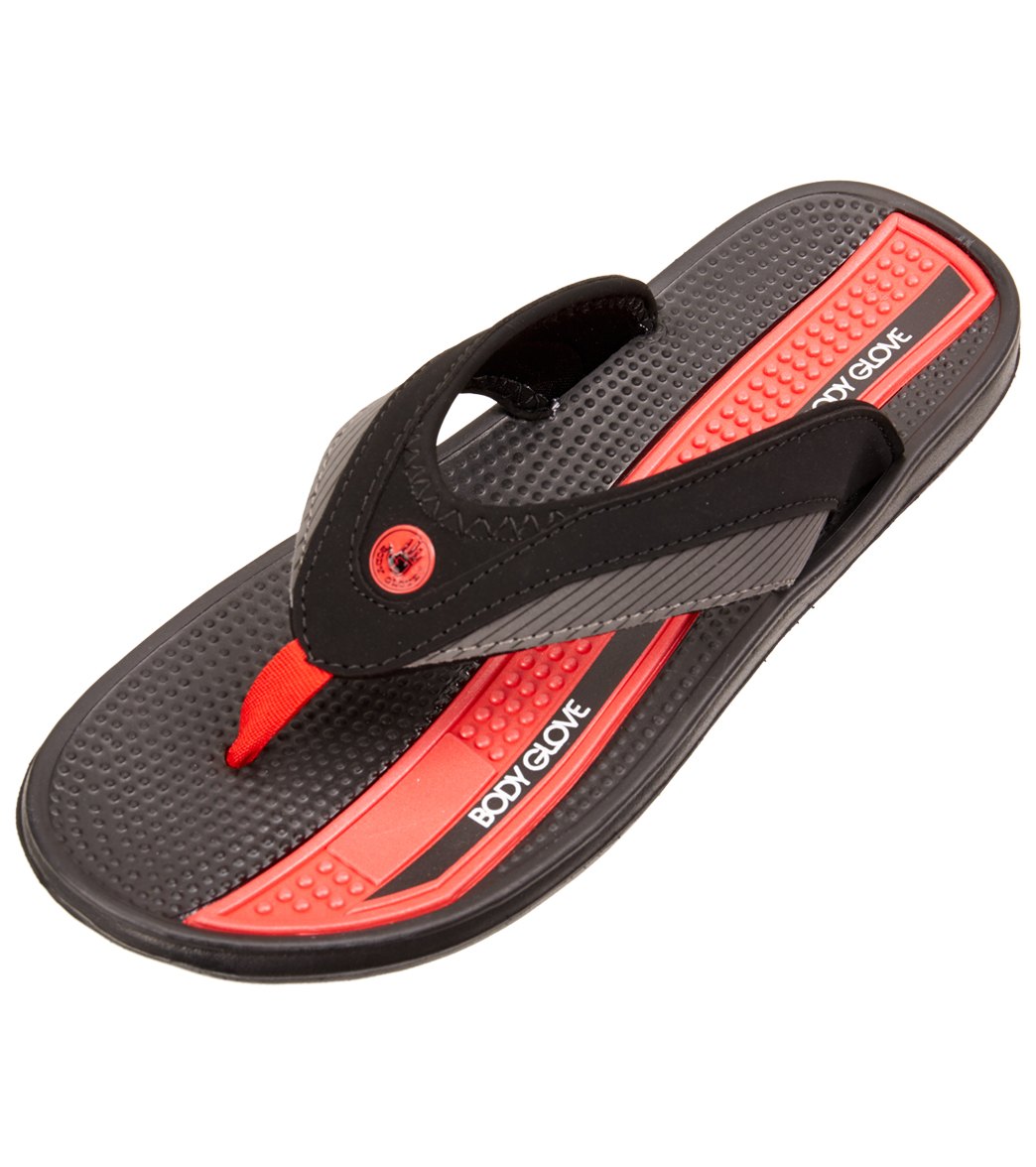 body glove flip flops mens