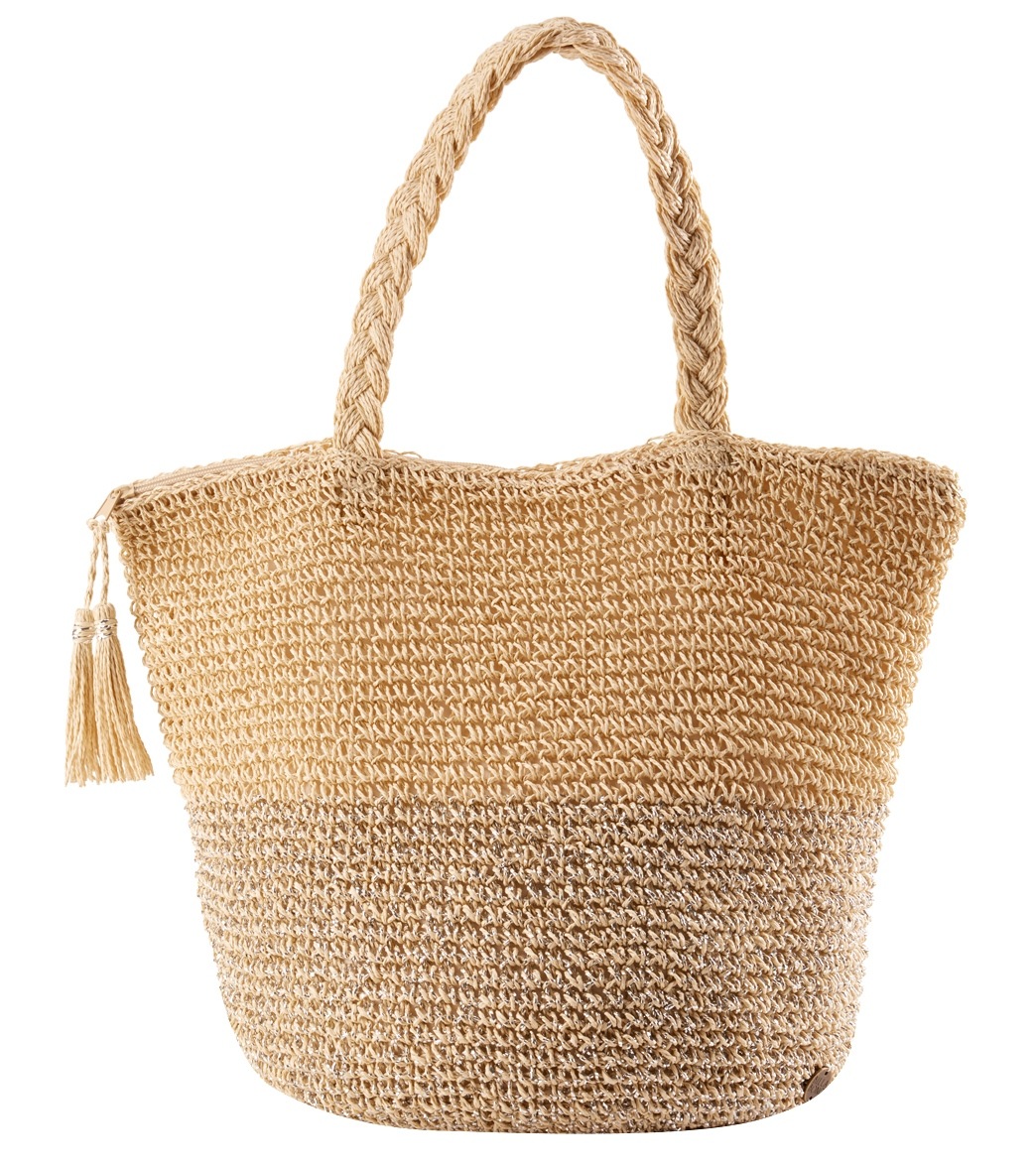 Billabong Be Nice Straw Tote at SwimOutlet.com