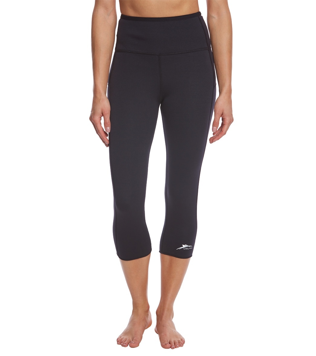 Delfin Spa Womens Heat Maximizing Neoprene Capri