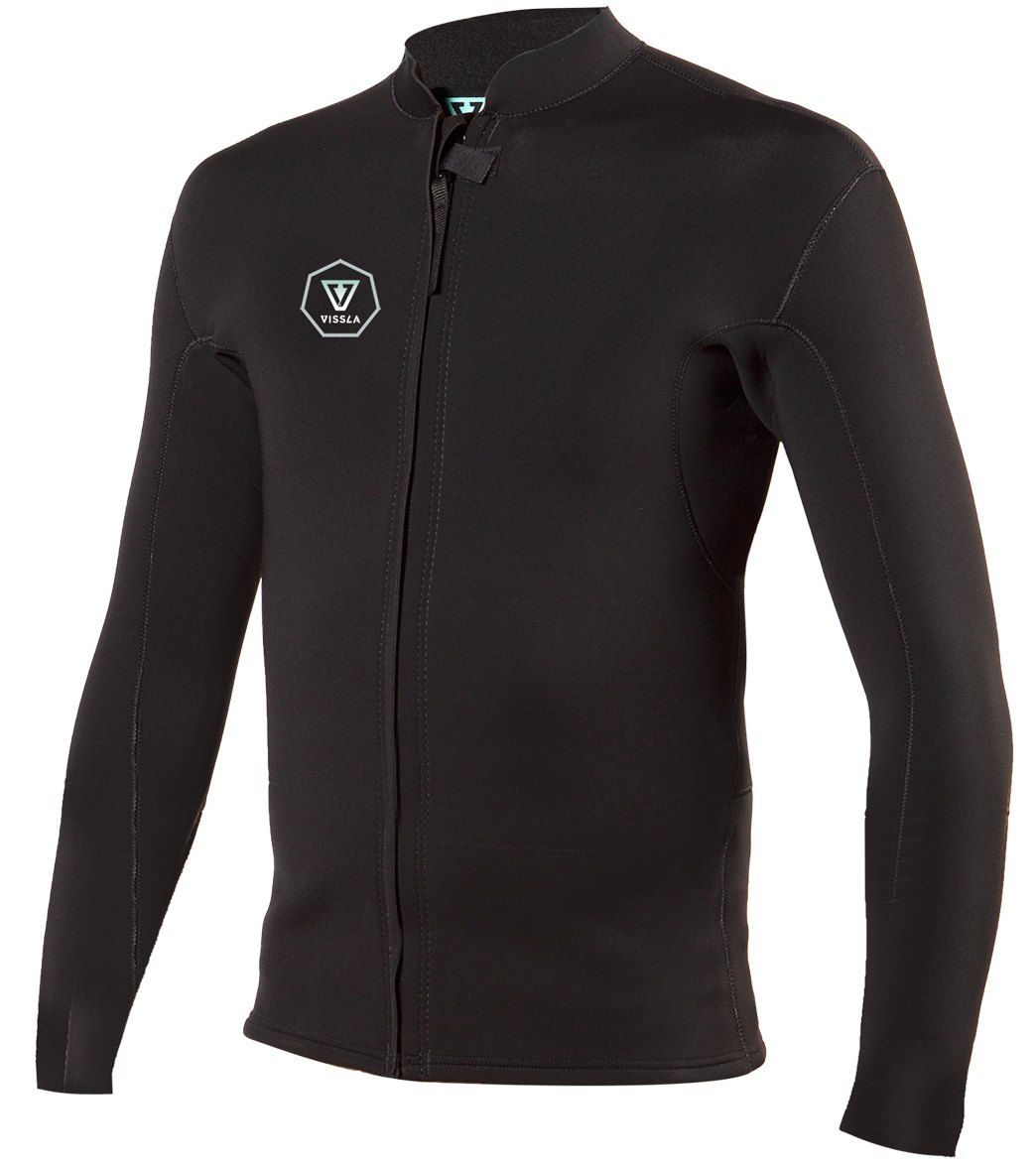 Vissla Men's 2MM Front Zip Wetsuit Jacket at Free Shipping