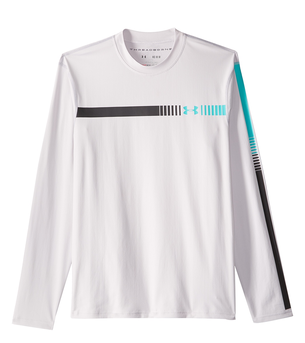 Under Armour Men's Threadborne Long Sleeve Rashguard at