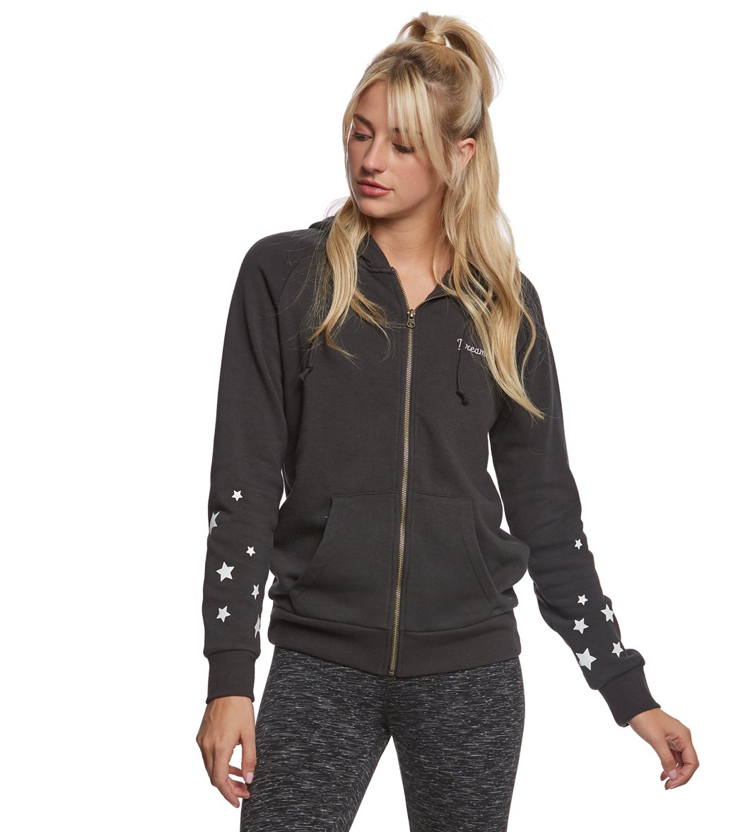 zip up hoodie with stars