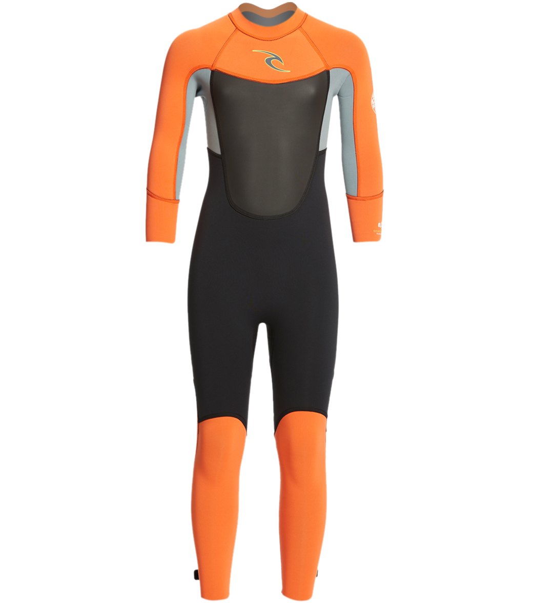 Rip Curl Kids' Dawn Patrol Back Zip Full Suit Wetsuit at