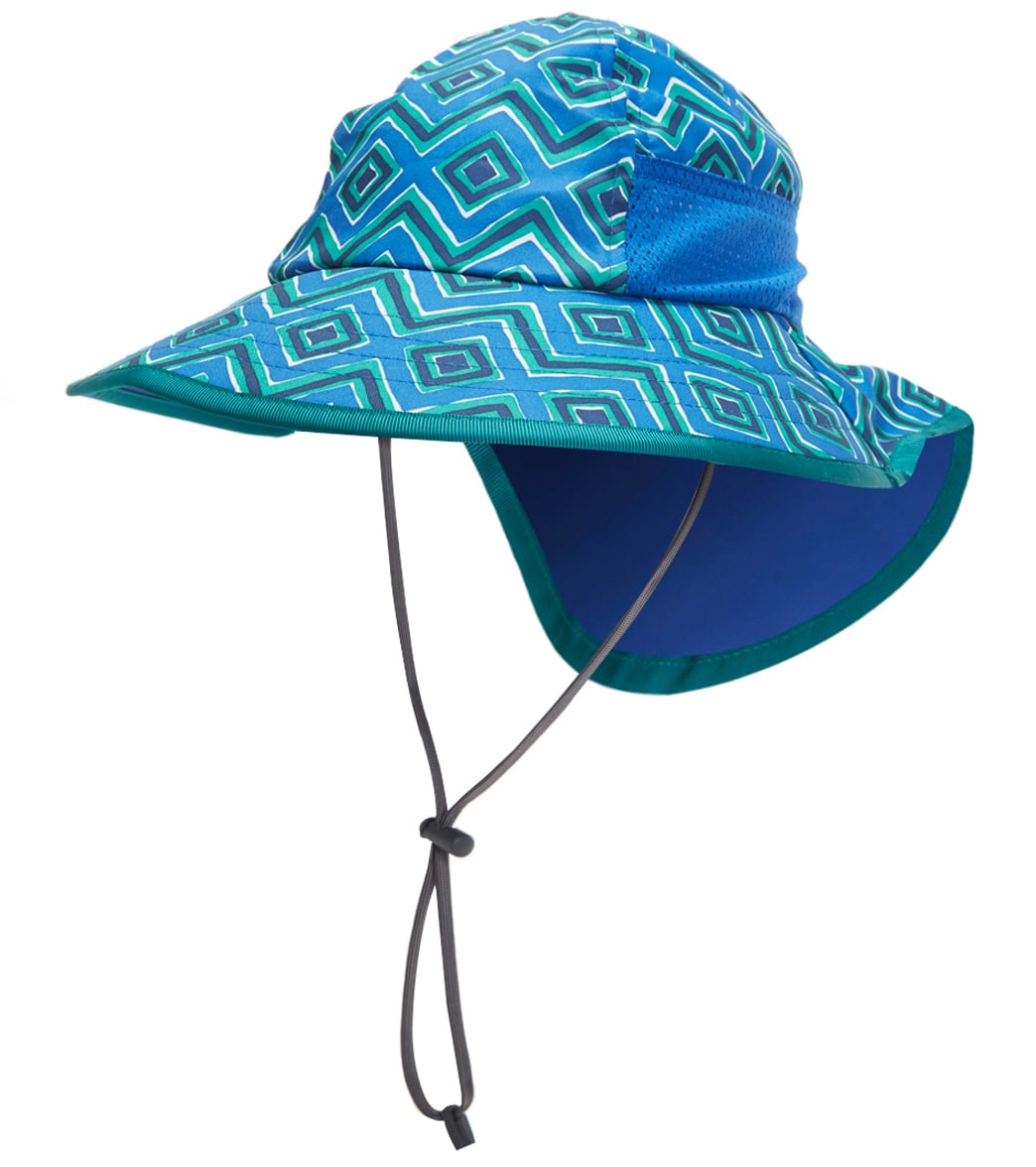 Sunday Afternoons Kids' Play Hat - Blue Solar Geodes Medium 1-6 Years Polyester - Swimoutlet.com