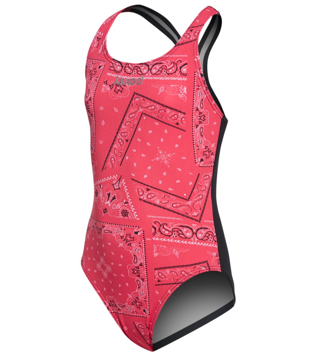 Jaked Girls' Bandanas One Piece Swimsuit at