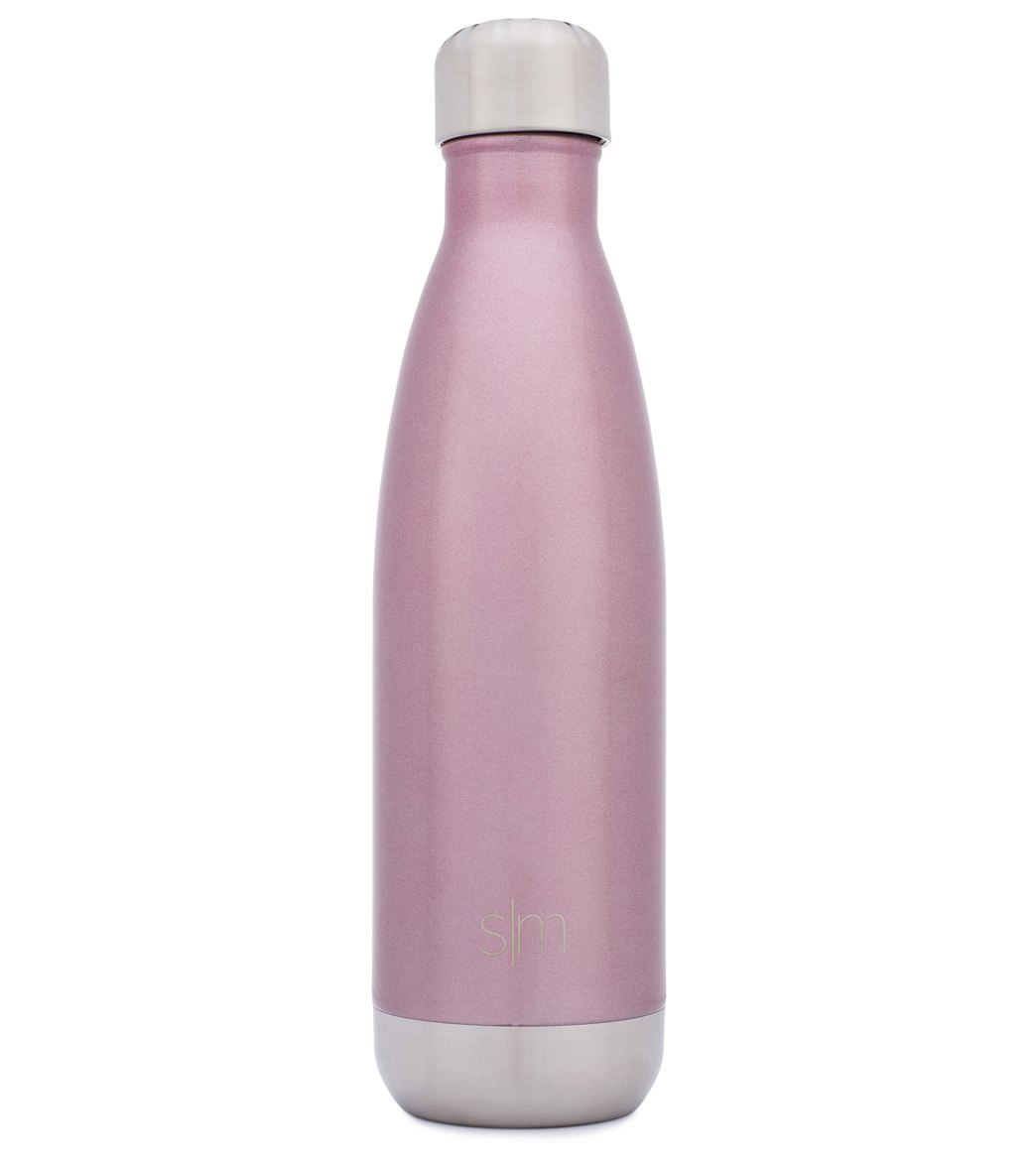 Simple Modern Shimmering Wave 17Oz. Water Bottle - Sea Shell Pink 17Oz Stainless/Steel - Swimoutlet.com