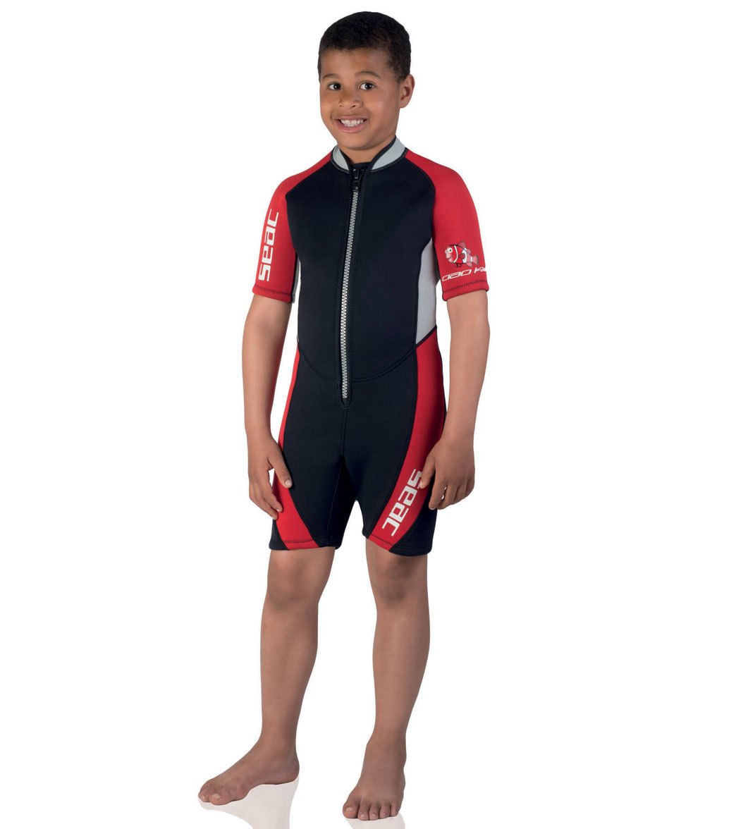 Seac USA Kids' Unisex Ciao 2.5mm Shorty Wetsuit at Free Shipping