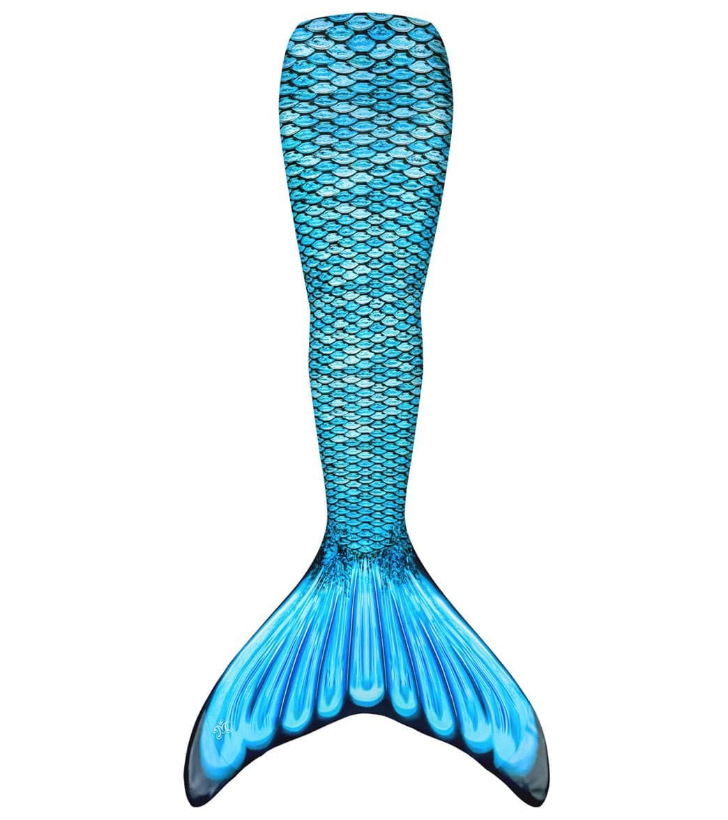 Fin Fun Tidal Teal Mermaid Tail & Monofin Youth/Adult - Adultlarge Neoprene/Polyester/Poly-Propylene/Spandex - Swimoutlet.com