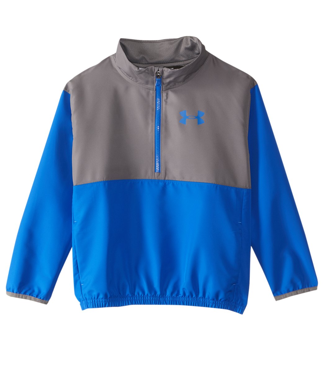 Under Armour Boys' Train To Game Jacket - Ultra Blue-Graphite-Ultra Blue Medium Ultra Blue/Graphite/Ultra Blue Polyester - Swimoutlet.com