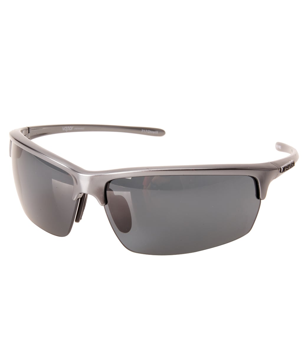 Unsinkable Polarized Vapor Floating Sunglasses - Gunmetal/Grey - Swimoutlet.com
