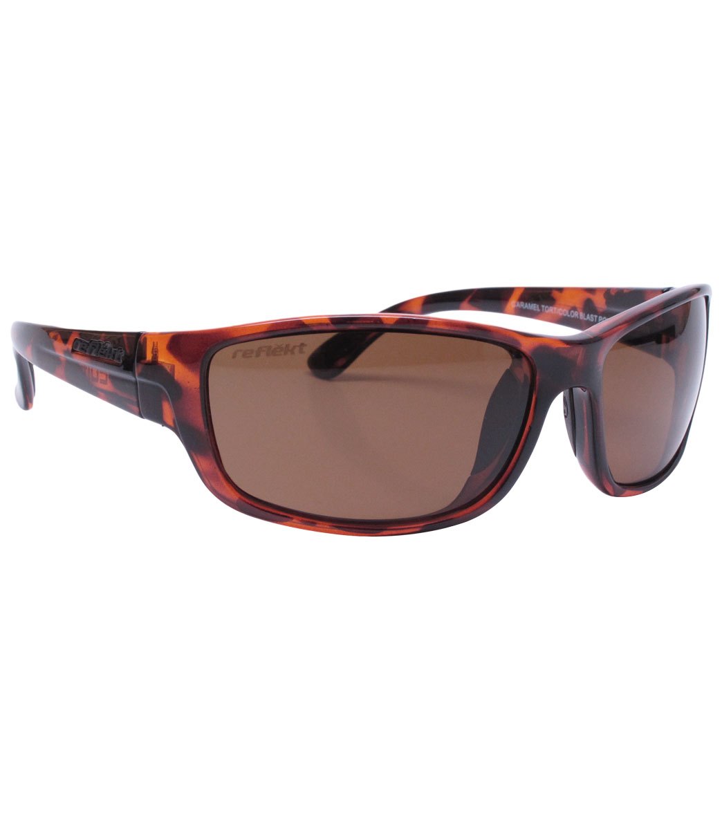 Unsinkable Polarized Circuit Floating Sunglasses - Caramel Tort/Brown - Swimoutlet.com