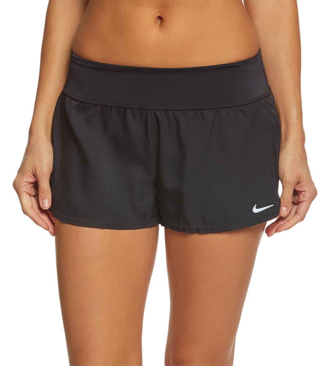 women's nike solid boardshort swim bottoms