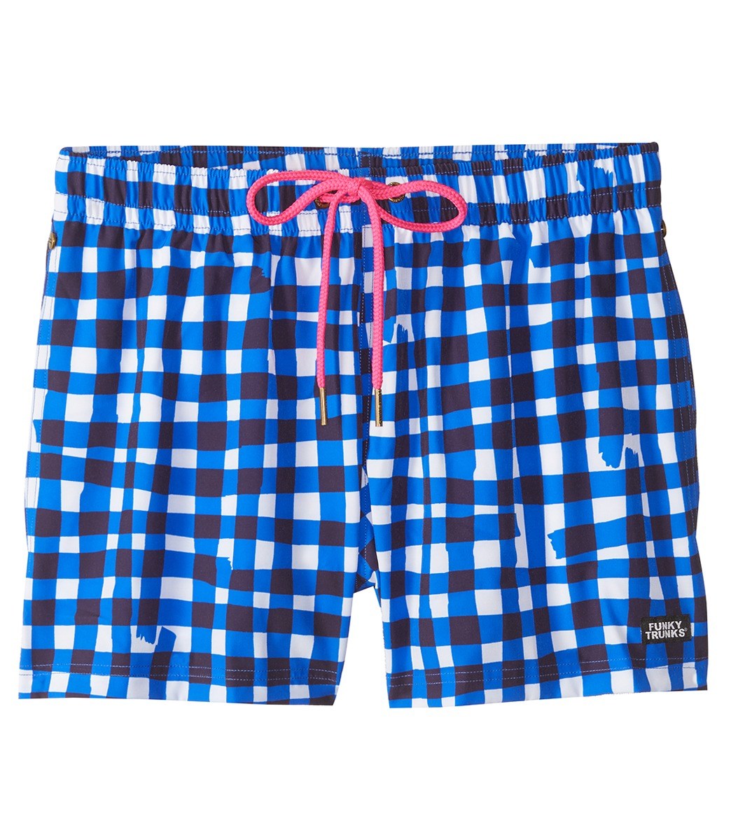 Funky Trunks Men's Checkin In Swim Trunk at Free Shipping