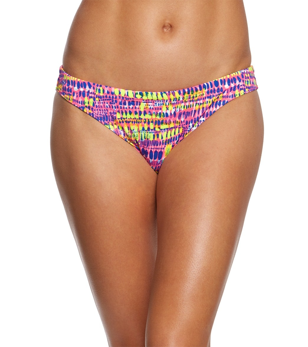 Funkita Women's Dotty Dash Bibi Banded Bikini Bottom - Multi 30L Polyester - Swimoutlet.com