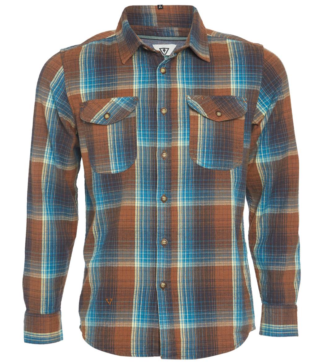 Vissla Men's Central Coast Flannel at SwimOutlet.com - Free Shipping