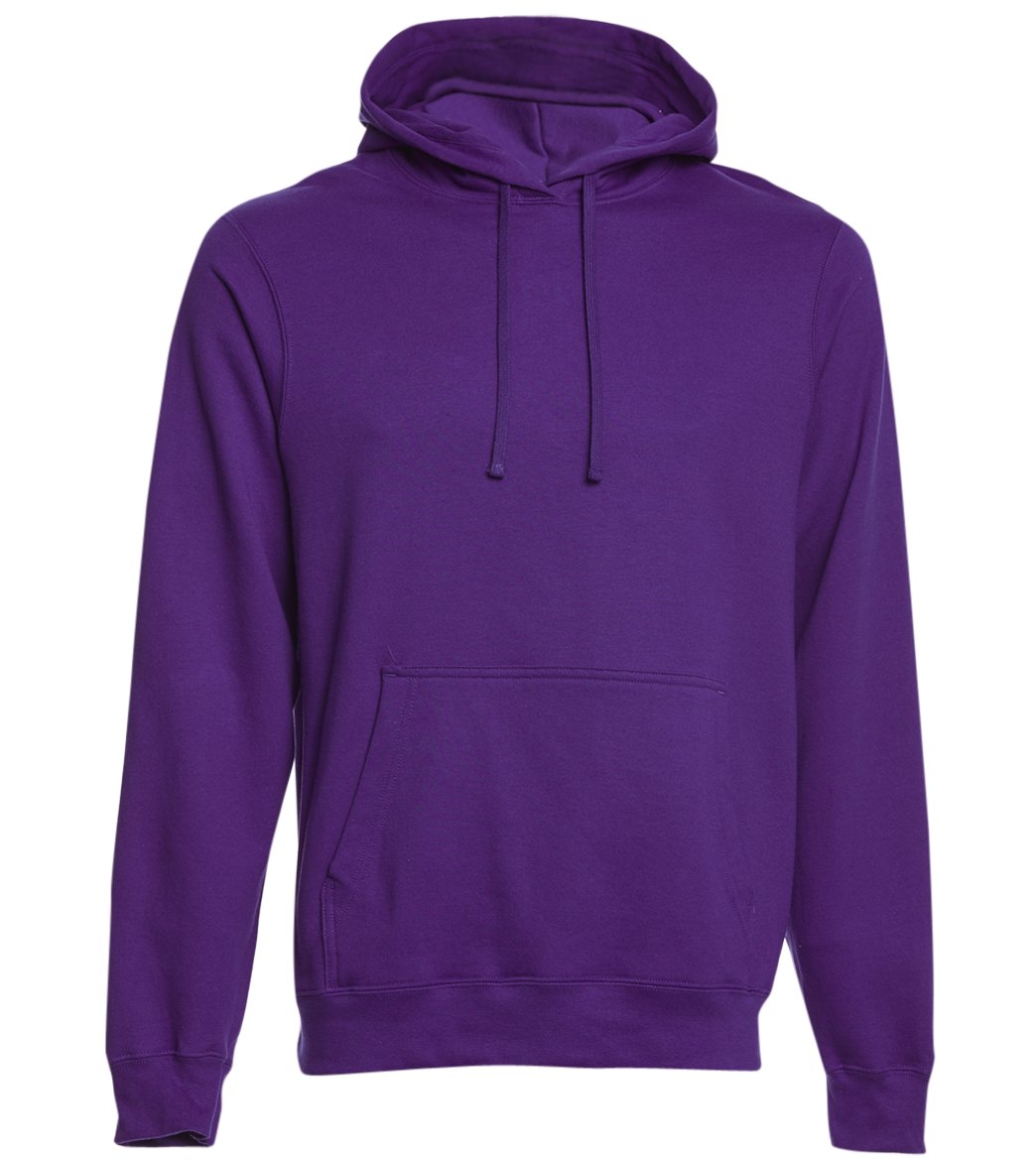 Men's Fan Favorite Fleece Pullover Hooded Sweatshirt - Team Purple 3Xl Cotton/Polyester - Swimoutlet.com
