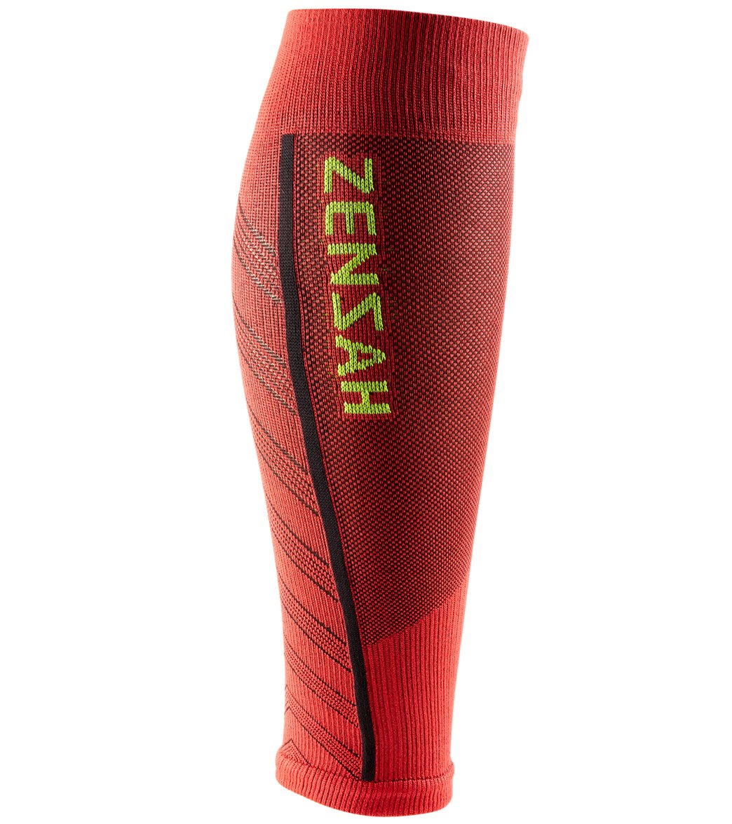Zensah Featherweight Compression Leg Sleeves - Red Small Elastane/Nylon/Polyamide - Swimoutlet.com
