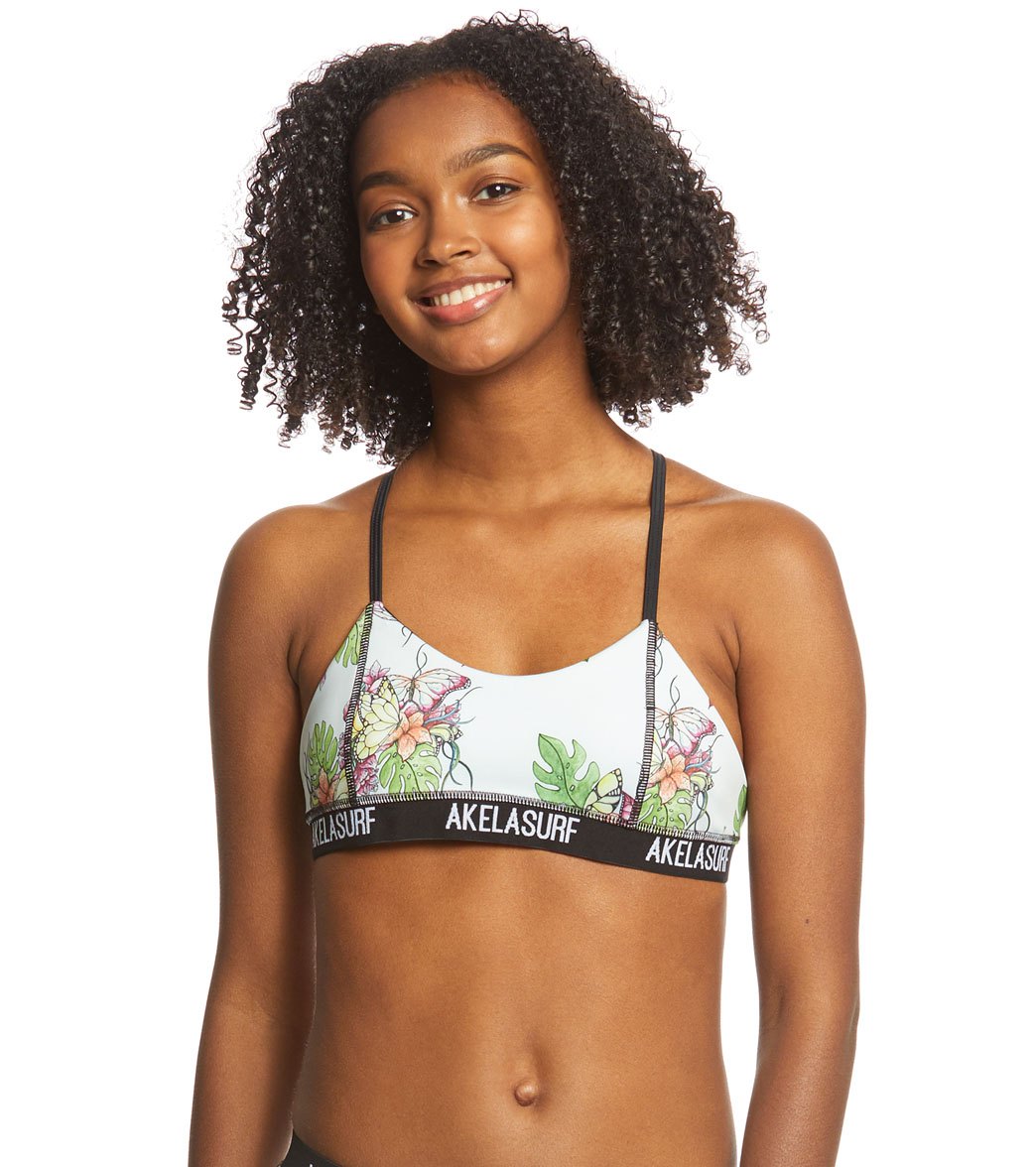 Akela Surf Damen Pura Racerback Bikini-Oberteil